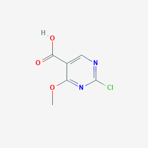 molecular formula C6H5ClN2O3 B11799750 2-Chloro-4-methoxypyrimidine-5-carboxylic acid 