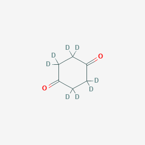 molecular formula C6H8O2 B117999 1,4-Cyclohexanedione-d8 CAS No. 23034-25-5