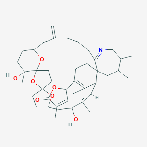 molecular formula C42H61NO7 B000118 13-desmethyl spirolide C CAS No. 334974-07-1