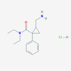 molecular formula C15H23ClN2O B001180 Milnacipran hydrochloride CAS No. 101152-94-7