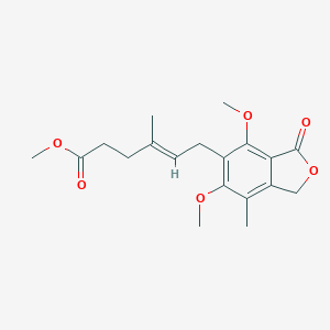 molecular formula C19H24O6 B118001 6-O-Methyl Mycophenolic Acid Methyl Ester CAS No. 60435-90-7