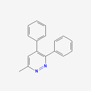 molecular formula C17H14N2 B11800438 6-Methyl-3,4-diphenylpyridazine CAS No. 13340-82-4
