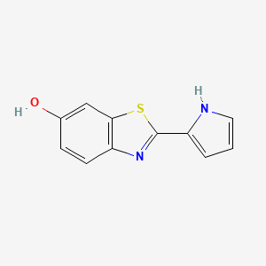 2-(1H-Pyrrol-2-yl)-1,3-benzothiazol-6-ol
