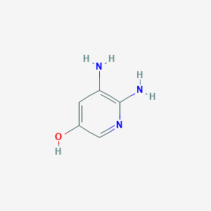 molecular formula C5H7N3O B11800844 5,6-Diaminopyridin-3-ol 