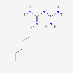 molecular formula (C5H14N6)x B1180266 POLYAMINOPROPYL BIGUANIDE CAS No. 133029-32-0