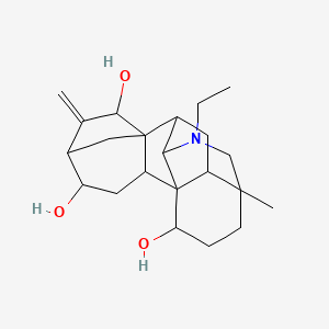 molecular formula C22H33NO3 B1180270 12-Epinapelline CAS No. 110064-71-6
