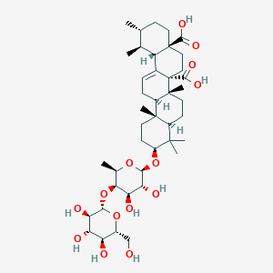 molecular formula C42H66O14 B1180289 Rubelloside B 