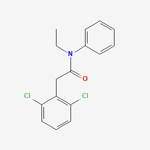 2-(2,6-dichlorophenyl)-N-ethyl-N-phenylacetamide