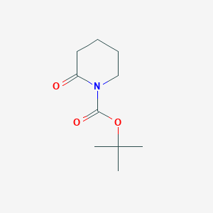 molecular formula C10H17NO3 B118031 1-Boc-2-Piperidone CAS No. 85908-96-9