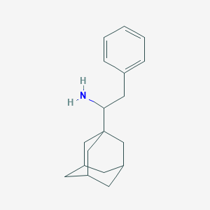 molecular formula C18H25N B11803687 1-(Adamantan-1-yl)-2-phenylethanamine 