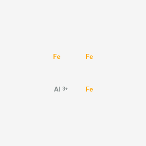 molecular formula Al.Fe B1180417 Aluminum, compd. with iron (1:3) CAS No. 12003-42-8