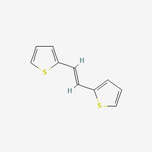 molecular formula C14H14O2 B1180442 trans-1,2-Di(2-thienyl)ethylene CAS No. 13640-84-1