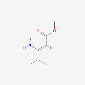 Methyl 3-amino-4-methylpent-2-enoate