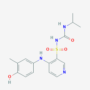 molecular formula C16H20N4O4S B118049 4'-Hydroxy Torsemide CAS No. 99300-67-1