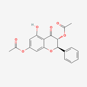 molecular formula C19H16O7 B1180500 3,7-O-Diacetylpinobanksin CAS No. 103553-98-6