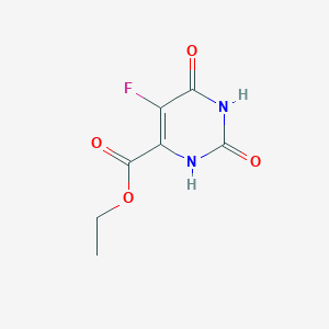 molecular formula C7H7FN2O4 B11805237 Ethyl 5-fluoroorotate 
