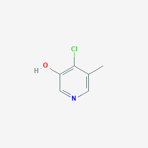 molecular formula C6H6ClNO B11805322 4-Chloro-5-methylpyridin-3-OL 