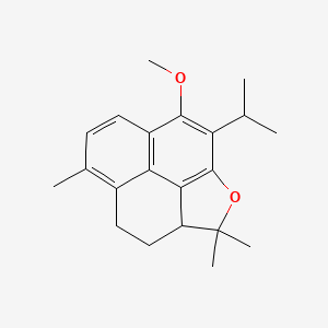 molecular formula C21H26O2 B1180535 Prionitin CAS No. 117469-56-4
