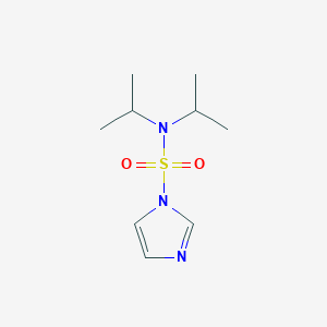 molecular formula C9H17N3O2S B11805446 N,N-Diisopropyl-1H-imidazole-1-sulfonamide 