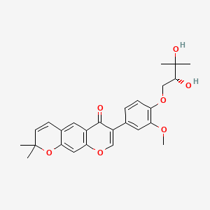 molecular formula C26H28O7 B1180610 Pierreione B CAS No. 1292766-21-2