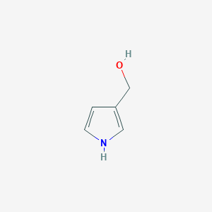 molecular formula C5H7NO B118062 1H-Pyrrole-3-methanol CAS No. 71803-59-3