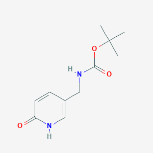 molecular formula C11H16N2O3 B11806674 tert-Butyl ((6-oxo-1,6-dihydropyridin-3-yl)methyl)carbamate CAS No. 1253654-25-9