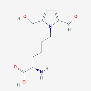 molecular formula C12H18N2O4 B118067 e-Pyrrole-lysine CAS No. 74509-14-1