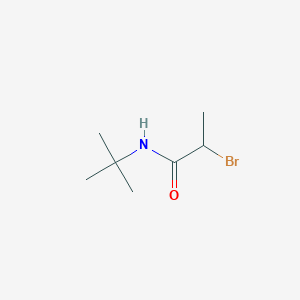 molecular formula C7H14BrNO B118068 2-Bromo-N-(tert-butyl)propanamide CAS No. 142713-66-4