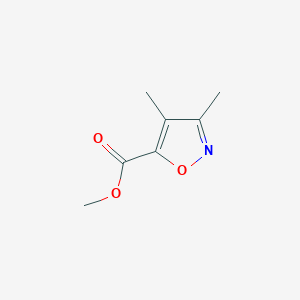 molecular formula C7H9NO3 B11807159 Methyl 3,4-dimethylisoxazole-5-carboxylate 