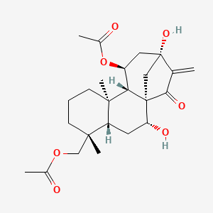 molecular formula C24H34O7 B1180725 Rosthornin B 