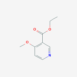 molecular formula C9H11NO3 B11807556 Ethyl 4-methoxynicotinate 