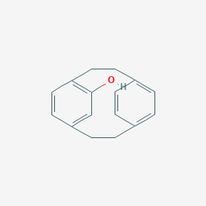 molecular formula C16H16O B118076 外消旋-4-羟基[2,2]并环 CAS No. 157018-15-0