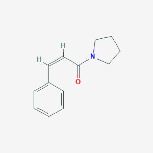 molecular formula C13H15NO B118078 1-Cinnamoylpyrrolidine CAS No. 52438-21-8