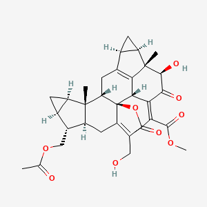 molecular formula C33H38O9 B1180803 Shizukaol D 