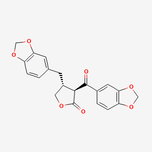 molecular formula C20H16O7 B1180830 7-Oxohinokinin 
