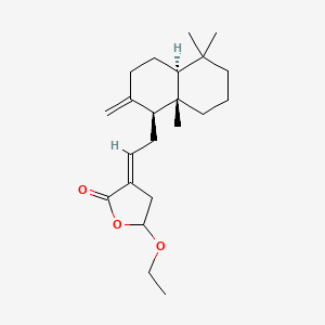 molecular formula C22H34O3 B1180861 Coronarin D ethyl ether CAS No. 138965-89-6