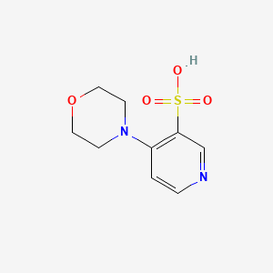 molecular formula C9H12N2O4S B11808682 4-Morpholinopyridine-3-sulfonic acid 