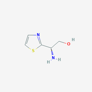 molecular formula C5H8N2OS B11808967 (s)-2-Amino-2-(thiazol-2-yl)ethanol 