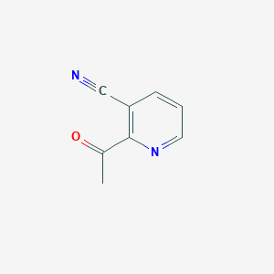 molecular formula C8H6N2O B11809430 2-Acetylnicotinonitrile CAS No. 1211523-06-6
