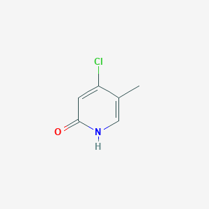 molecular formula C6H6ClNO B11810044 4-Chloro-5-methylpyridin-2-OL CAS No. 1227592-83-7