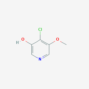molecular formula C6H6ClNO2 B11810179 4-Chloro-5-methoxypyridin-3-OL 