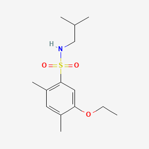 5-ethoxy-N-isobutyl-2,4-dimethylbenzenesulfonamide