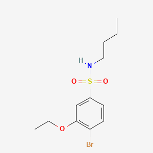 4-bromo-N-butyl-3-ethoxybenzenesulfonamide