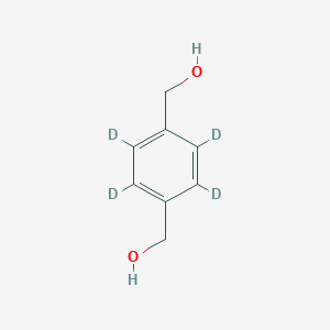 molecular formula C8H10O2 B118106 1,4-Di(hydroxymethyl)benzene-d4 CAS No. 1158734-28-1