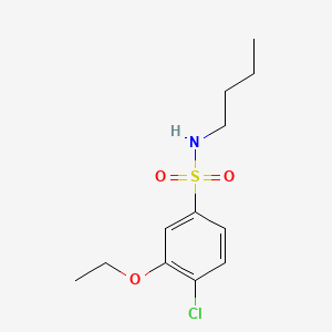 N-butyl-4-chloro-3-ethoxybenzenesulfonamide