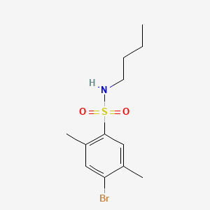 4-bromo-N-butyl-2,5-dimethylbenzenesulfonamide
