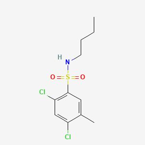 N-butyl-2,4-dichloro-5-methylbenzenesulfonamide