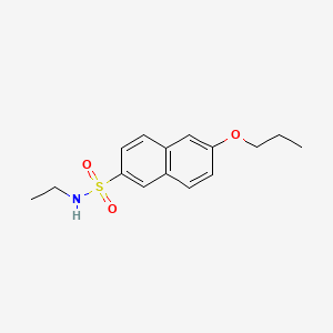 N-ethyl-6-propoxynaphthalene-2-sulfonamide