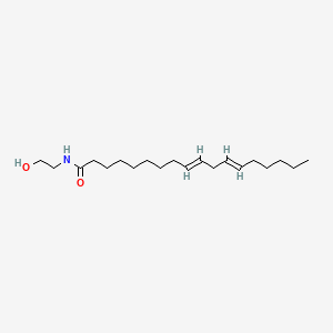 molecular formula C16H15NO2 B1181123 N-(2-hydroxyethyl)octadeca-9,12-dienamide CAS No. 10015-67-5