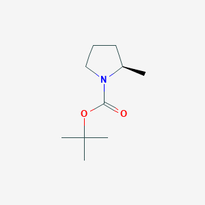molecular formula C10H19NO2 B118113 (R)-1-Boc-2-methyl-pyrrolidine CAS No. 157007-54-0